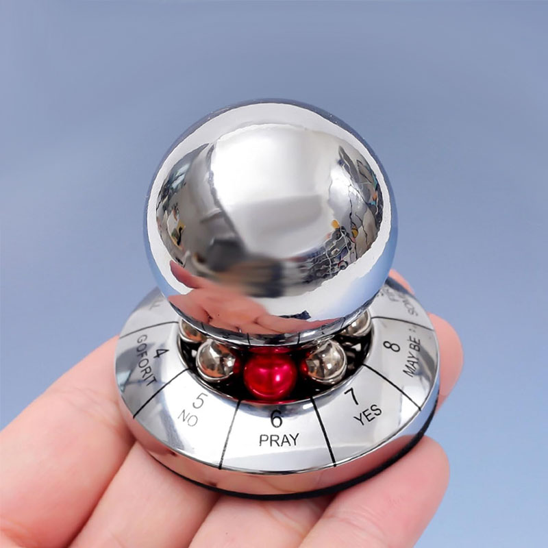 Office Tech - Geluksbeslisser Bal Magische Orb Draaiende Metalen