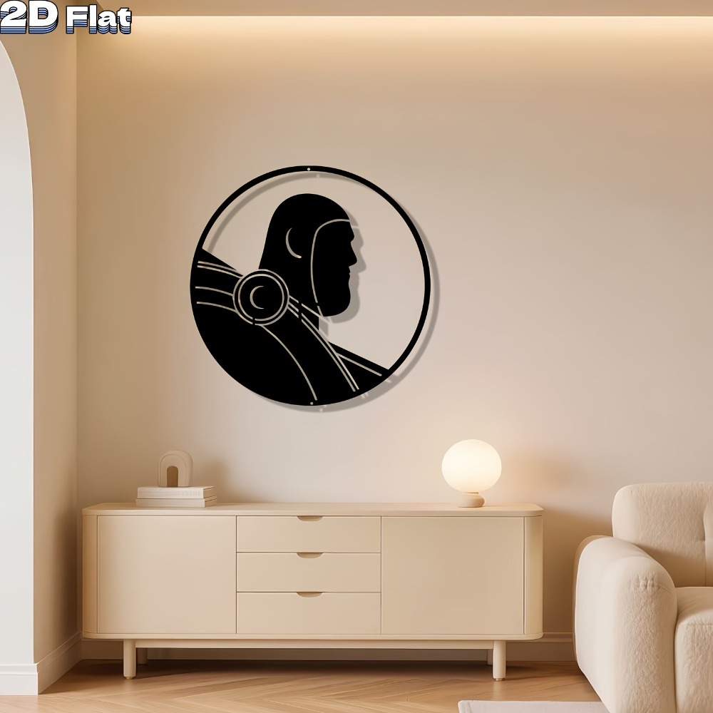 Tech Office Wall - CIFbuy ModernRobot metalen wandkunst ijzeren sculptuur