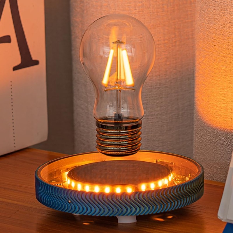 Office Tech Room - Zwevende draadloze LED-lamp bureaulamp voor unieke