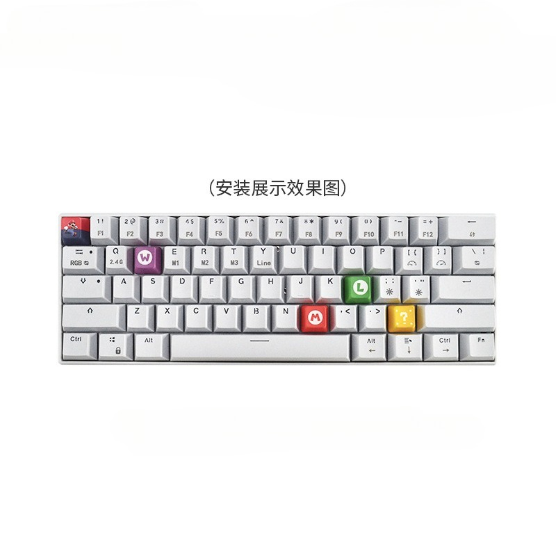 5 stuks/lot Game PBT Key Cap T - Office Tech recensie en prijs