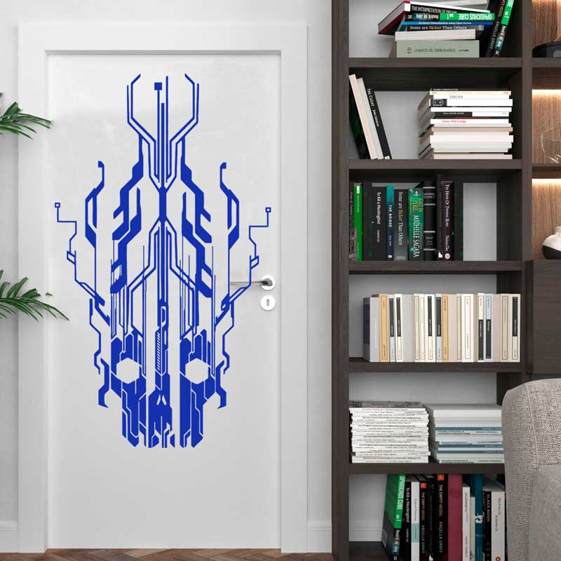 Chip Circuit Tech Schedel Viny - Tech Office Wall recensie en prijs