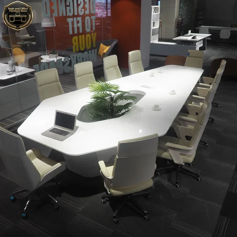 Modern wit hightech smart kant - Office Tech Room recensie en prijs