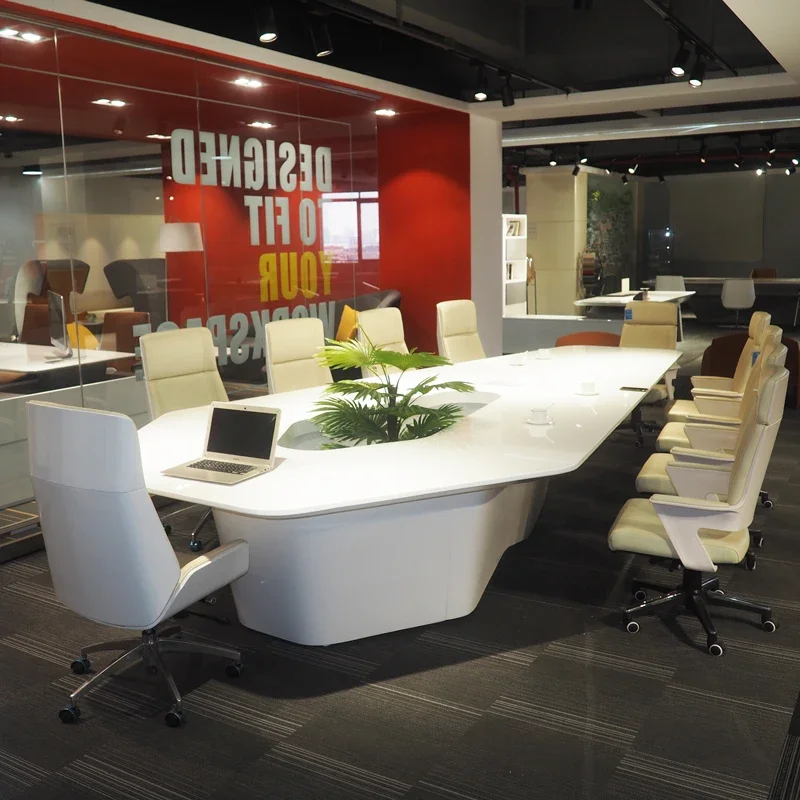 Modern wit hightech smart kant - Office Tech Room recensie en prijs
