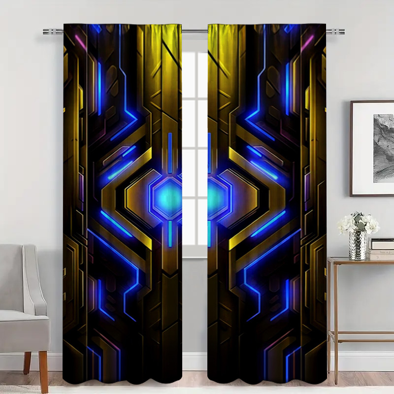 2 stuks geometrische technisch - Office Tech Room recensie en prijs