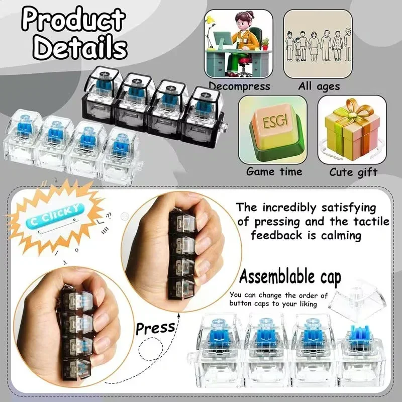 1pcs LED Toetsenbord Keycap St - Office Tech And Gadgets recensie en prijs
