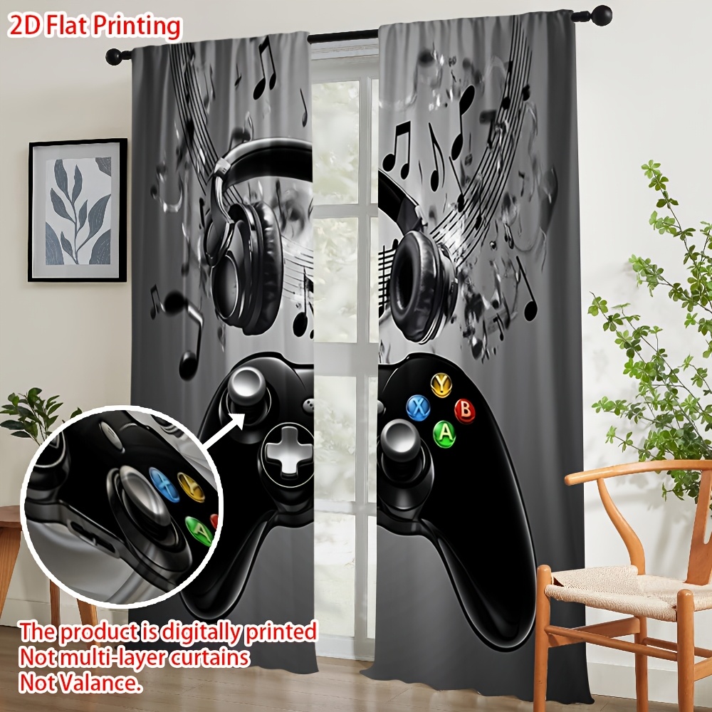 2 stuks Game Controller Gordij - Office Tech Room recensie en prijs