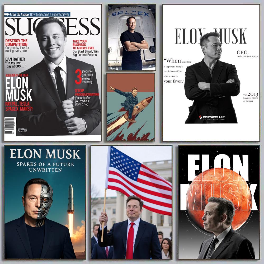 Elon Musk Dogefather Tech Visi - Tech Office Wall recensie en prijs