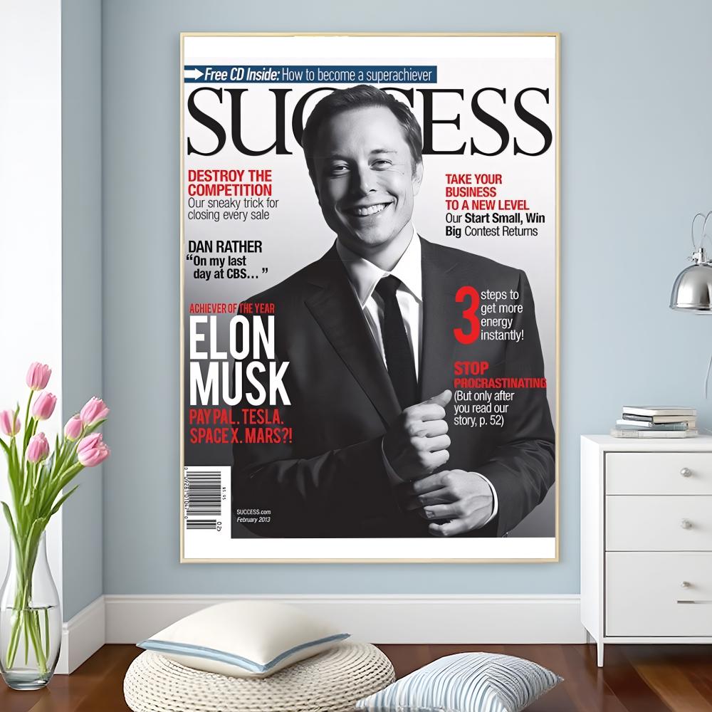 Elon Musk Dogefather Tech Visi - Tech Office Wall recensie en prijs